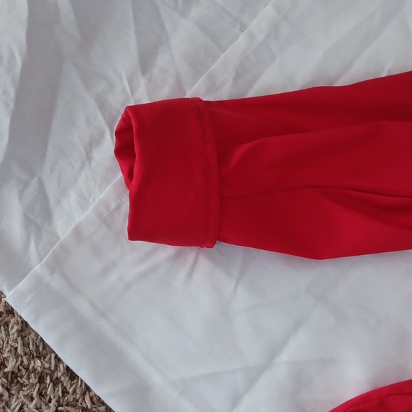 Long sleeve red blouse - Picture 3 of 5